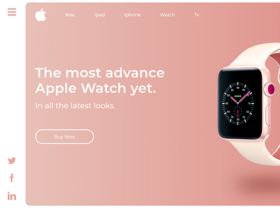 Diseño Landing Apple Watch diseño gráfico diseño ui diseño ux diseño web marketing product design tecnologia