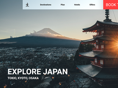 Practica Diseño Landing Page de turismo en Japón