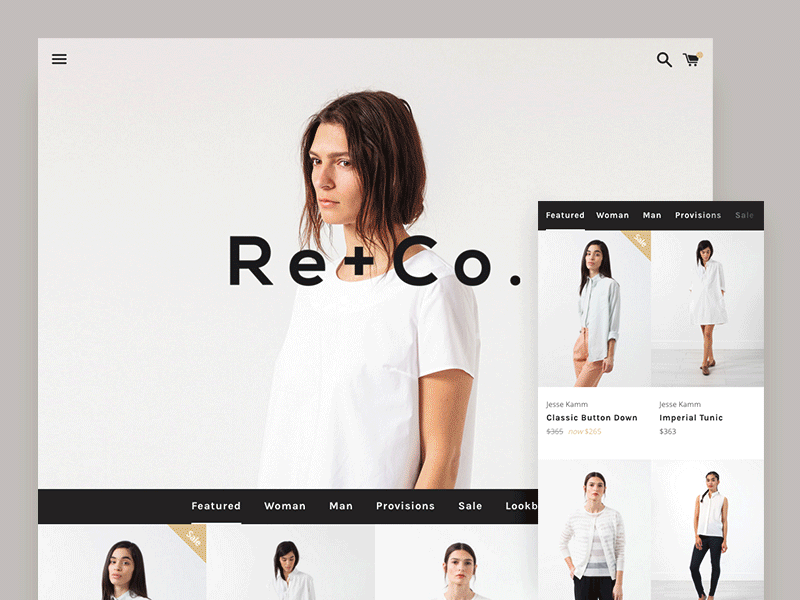 New theme — Boundless ecommerce full screen minimal photography template theme typography