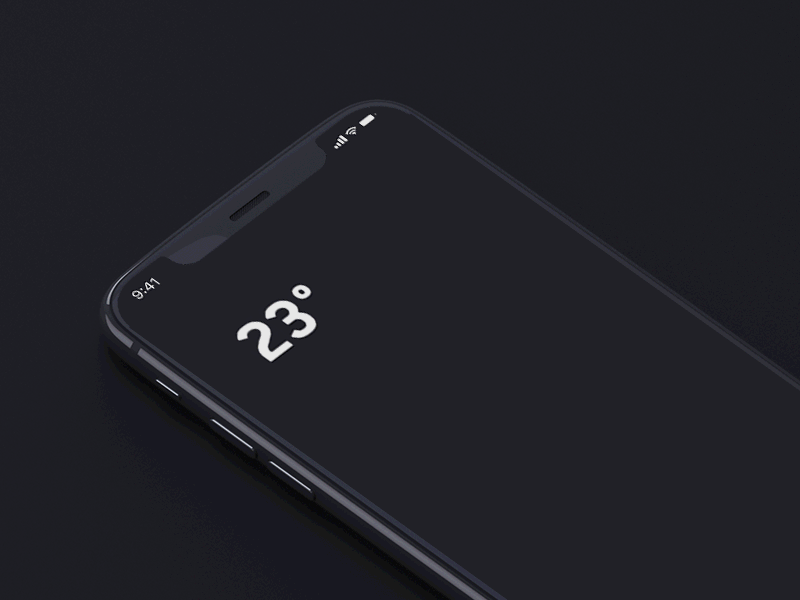 Iphonex weather app fixed
