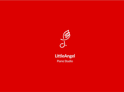 Little Angel Studio Brand Design brand branddesign branding design flat illustration illustrator minimal typography vector