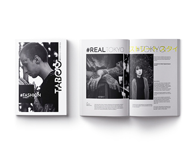 TABOO Magazine design magazine