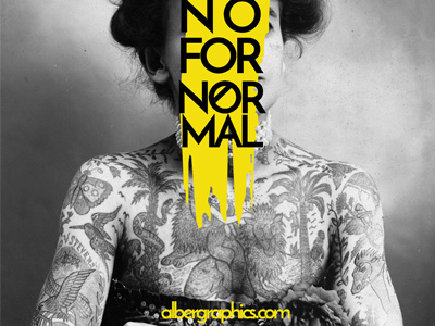 No for Normal promo app creative graphic design instagram product design ui web