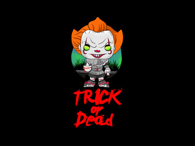 Trick or Dead nightmare before christmas it tshirt terror halloween stephen king