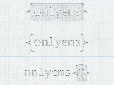 New Logo brackets logo onlyems