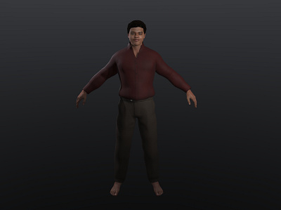 Realistic 3d character[Game Ready] 3d 3d character 3d model character modelling realistic chracter