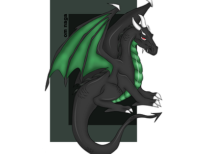 The Dragon animation art cartoon illustration design dragon graphic design lineart logo vector vector art vector illustration