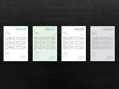 Pharmacy Letterhead Design