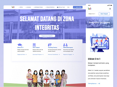 BDI Denpasar - Homepage bali desktop government government website indonesia mobile website virtual tour website
