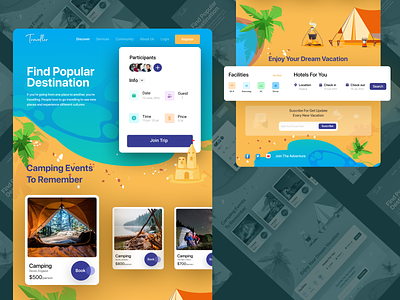 Destination Booking Website