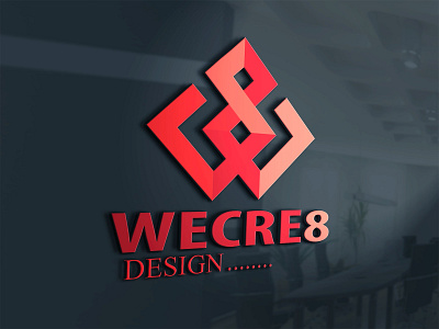 Wecre8 art branding design graphic design illustration illustrator logo minimal type vector