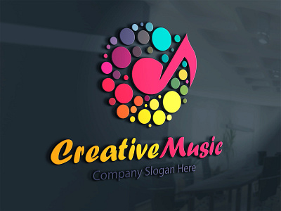 Creative Music art branding design flat graphic design illustration illustrator logo vector
