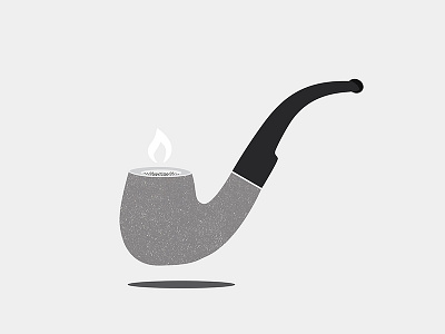 smoke ring series 01/04 austin graphic graphic design illustration pipe smoking vector vintage