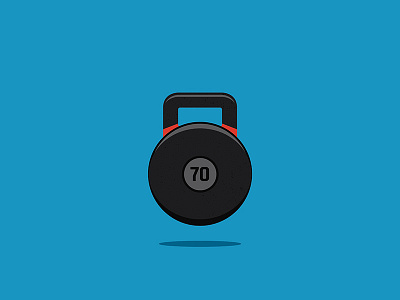 fit series - kettle bell fitness graphic graphic design gym icon illustration vector workout