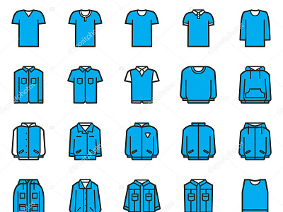 Men's Fashion Themed Icons And Flat Style Accessories flaticon halogenz icon icon design icon set iconfinder icons iconset