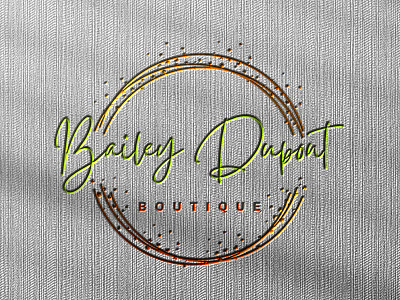 Luxury Spa Beauty Boutique Logo | Feminine Fashion Logo Design