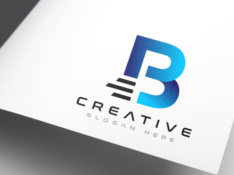 Creative Brand B - Letter Logo Design by ABU OMAYAR ALIF on Dribbble