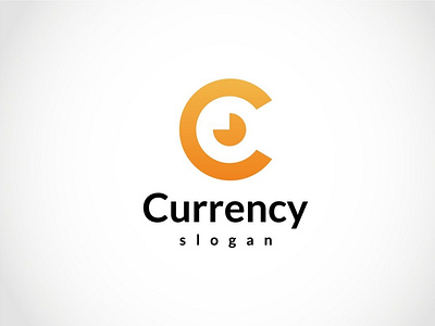 Vision Letter C Currency Logo Design