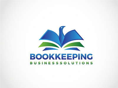 Creative Freedom Financial Book Keeping Logo Design design