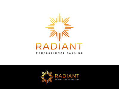 Radiant Energy Logo Design active