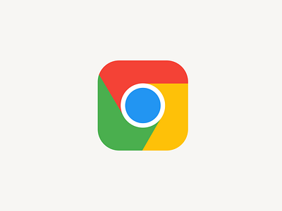 Chrome Icon for mac branding design flat icon illustration logo web