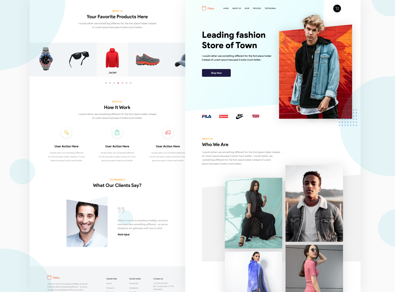 Ecommerce by Abid Iqbal on Dribbble