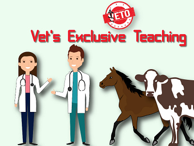 Vet Poster Illustration