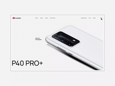 Huawei — Rethink Website. Main animation branding design minimal photoshop typography ui ux web website