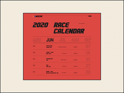 Nascar. Various animation branding design minimal photoshop typography ui ux web website