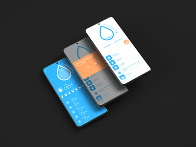 Water Tracker App UX/UI