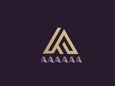The "A" Letter Logo concept adobexd app art branding design guide illustration logo typography vector