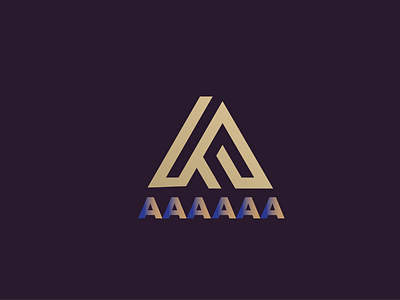 The "A" Letter Logo concept