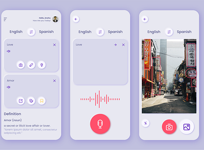 App-template-translating-languages adobe illustrator adobexd app design illustration mobile mockups translation service ui ux