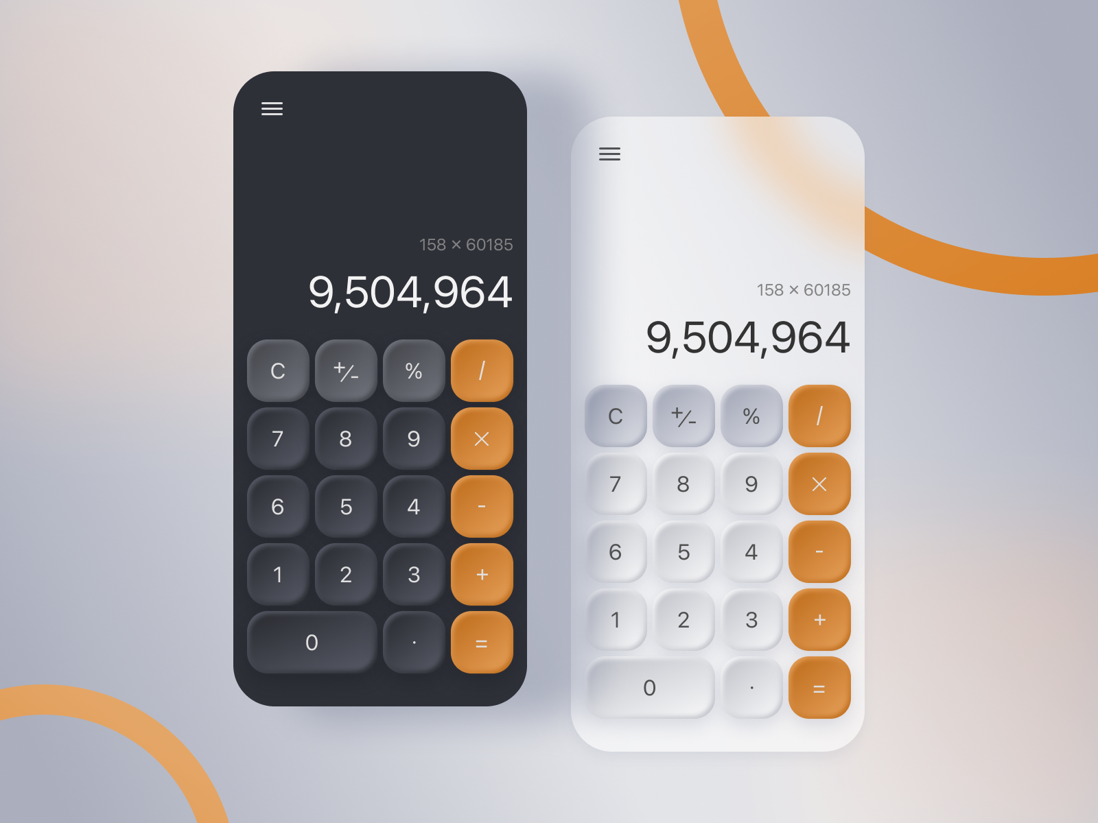 Realistic Calculator by Maryam Mousalou on Dribbble