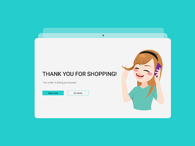 Thank you for Shopping Page figma home interaction design product design shop more shopping thankyou ui ui design uiux ux uxdesign webdesign