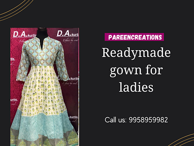 Readymade gown for ladies gownforladies