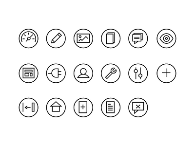 Wordpress Dashboard Icons