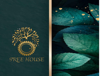 Tree house logo logo