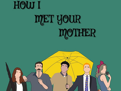 How I met your mother illustration
