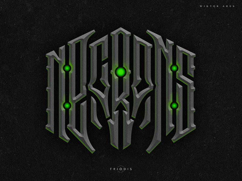 Necrons by Wiktor Ares on Dribbble