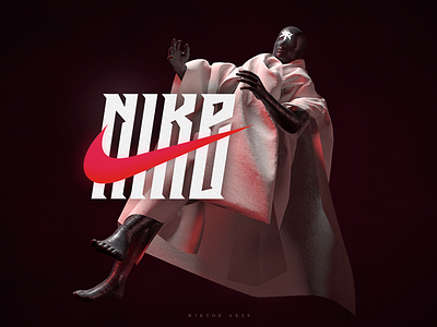Nike design game high style lettering logo logotype music nike typography
