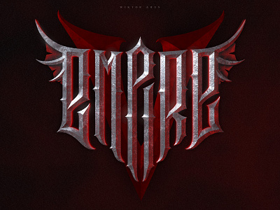 Empire V ars empire v game high-style lettering logo logotype music pelevin typography v vampir