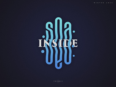 Sea Inside condensed high style inside lettering sea typography