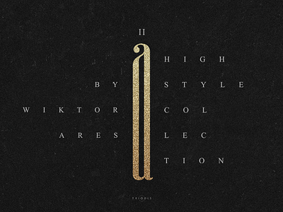 High style #2 condensed high style lettering typography