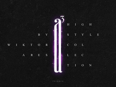 High style #3 lettering_collection high style lettering logo logopack logotype typography wiktor ares