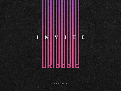 3 Invites game high style lettering logo logotype music typography wiktor ares