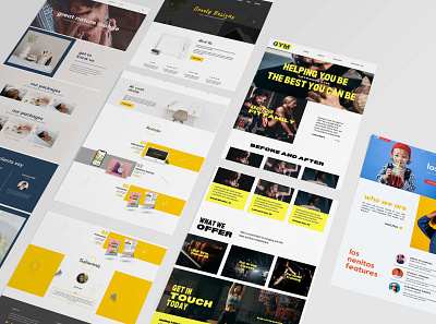 Website Mockup Designing design mockup design website concept website design