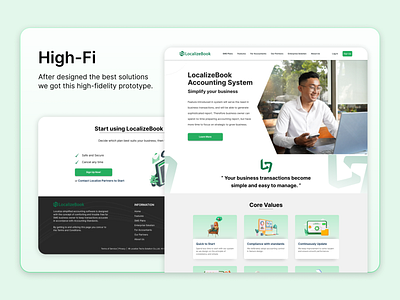 LocalizeBook : Website Design ui uiux uiuxdesign webdesign website design