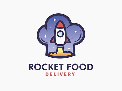 ROCKET FOOD LOGO DESIGN CONCEPT