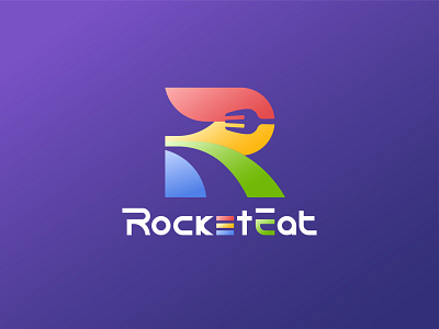 Rockeat Logo branding design logo vector